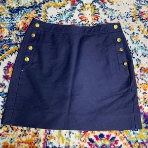 J.Crew women navy skirt/0